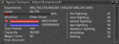 Signature for player Agnes Tachyon