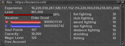 Signature for player Alis