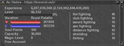 Signature for player An Hades