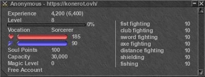 Signature for player Anonymous