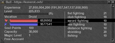 Signature for player Bull