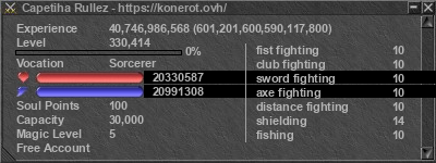 Signature for player Capetiha Rullez