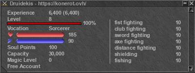 Signature for player Druidekis