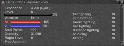 Signature for player Gabs