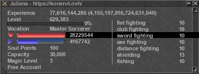 Signature for player Juliana