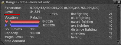 Signature for player Kangel