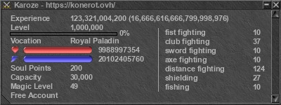 Signature for player Karoze