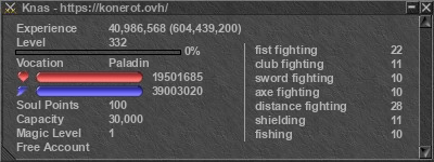 Signature for player Knas