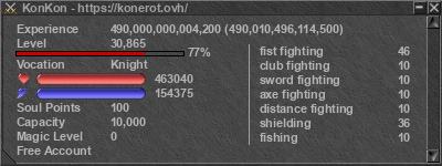 Signature for player KonKon