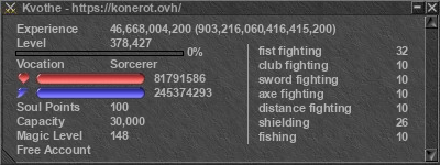 Signature for player Kvothe