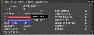 Signature for player Master Sorcerer