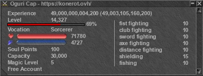 Signature for player Oguri Cap