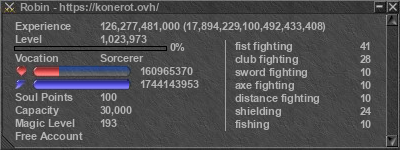 Signature for player Robin