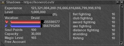 Signature for player Shadows