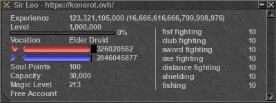 Signature for player Sir Leo