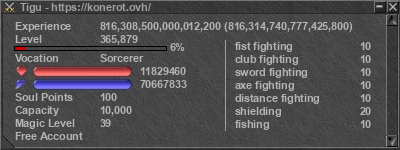 Signature for player Tigu