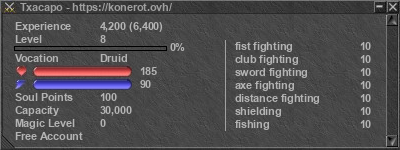 Signature for player Txacapo